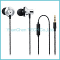 A6 3,5 mm In-Ear-Metall-Kopfhörer mit Mikrofon Supper Bass Earbuds